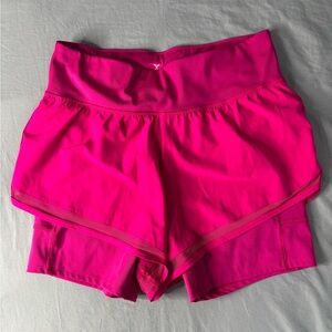 Women's Pink Athletic Shorts